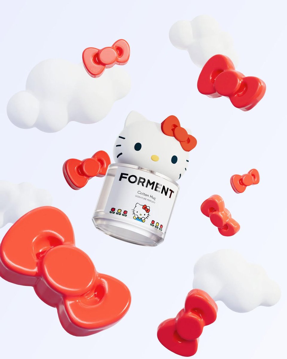 韓国で人気のフレグランスブランドFORMENTから HELLO KITTY限定