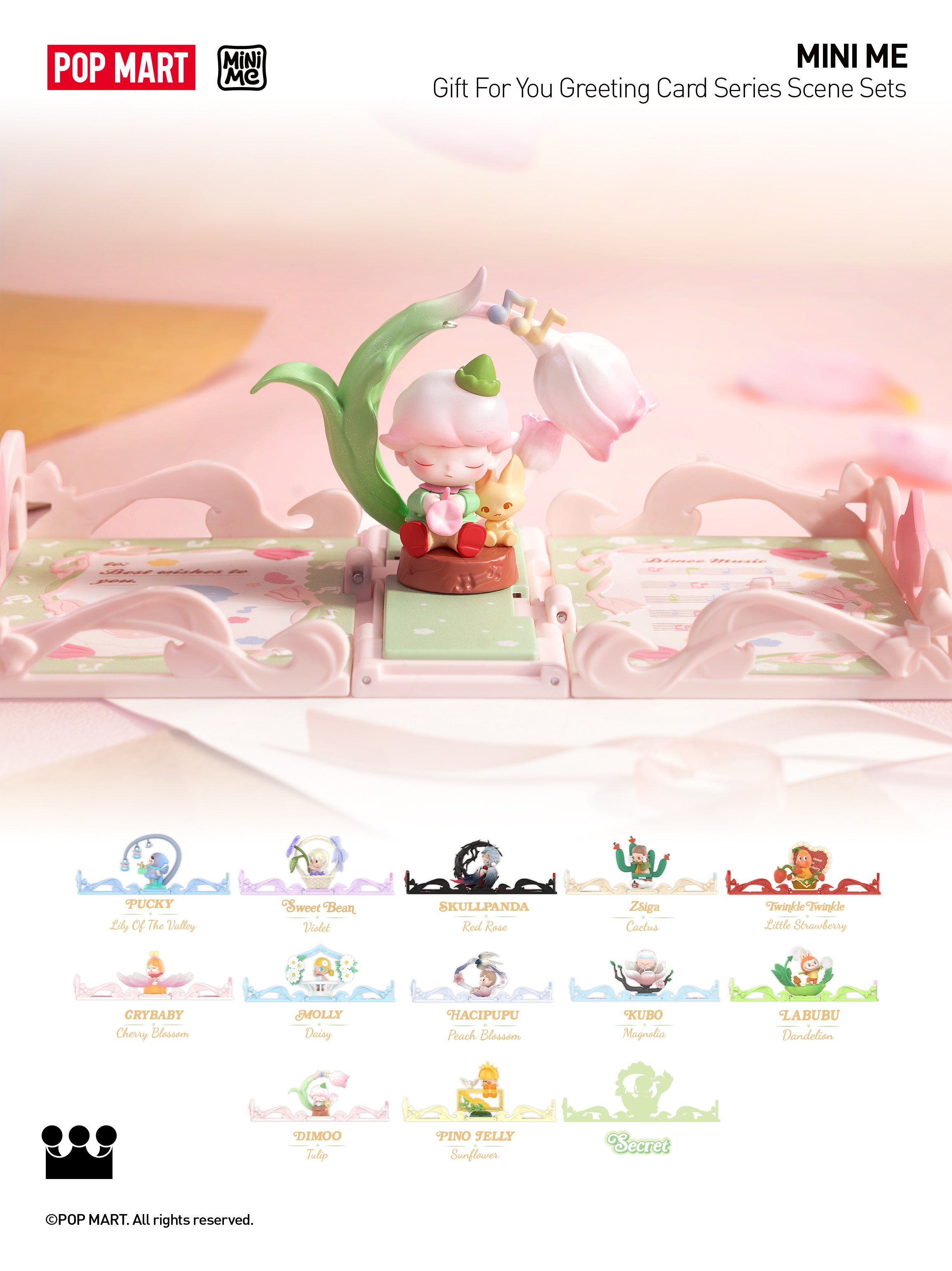 Gift For You Greeting Card Series Scene Sets - POP MART (Canada)
