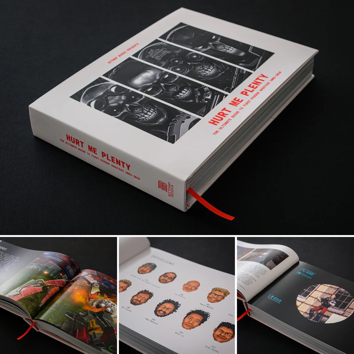 🚨 New book alert 🚨

Hurt Me Plenty: The Ultimate Guide to First-Person Shooters 2003–2010 

Packed with profiles of almost 220 games, and interviews with numerous FPS design icons.

Available 14th May 25 - bitmapbooks.com/collections/al…

#bitmapbooks #books #retrogaming #hurtmeplenty