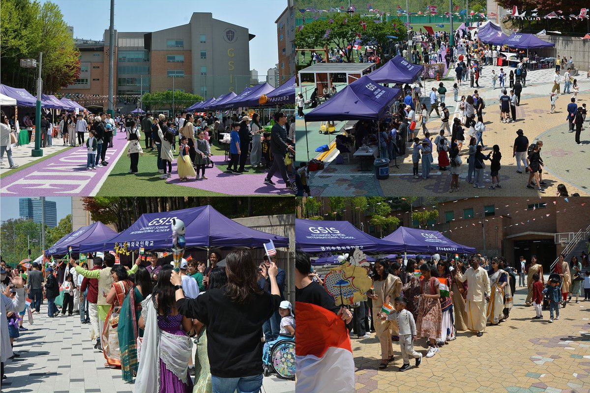 Celebrating diversity, unity, and joy together at the International Festival! 🌟