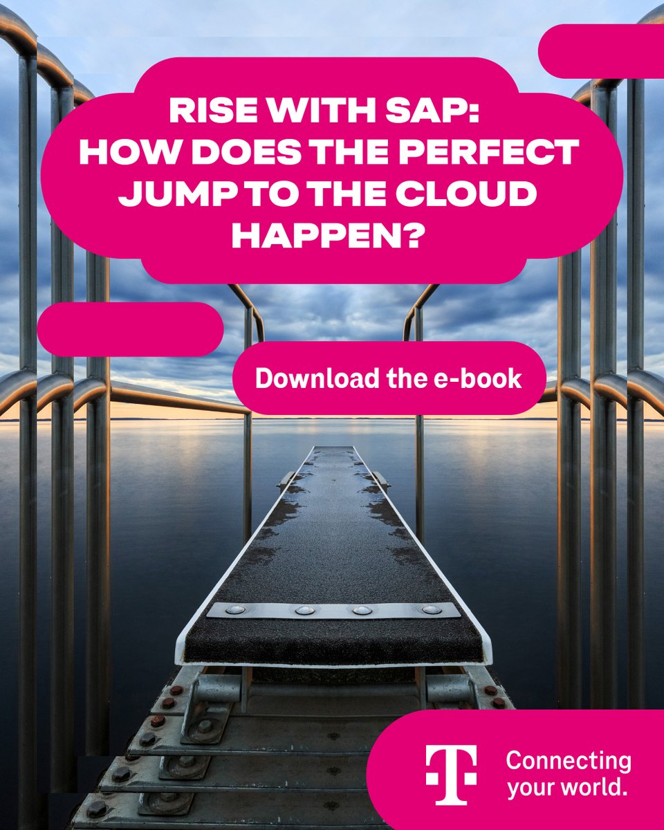 📘 Our latest interactive e-book shows why now is the right time to begin your transformation journey with RISE with SAP and T-Systems. Download now.

tiny-link.io/M5QYkaa4yXfnyG….