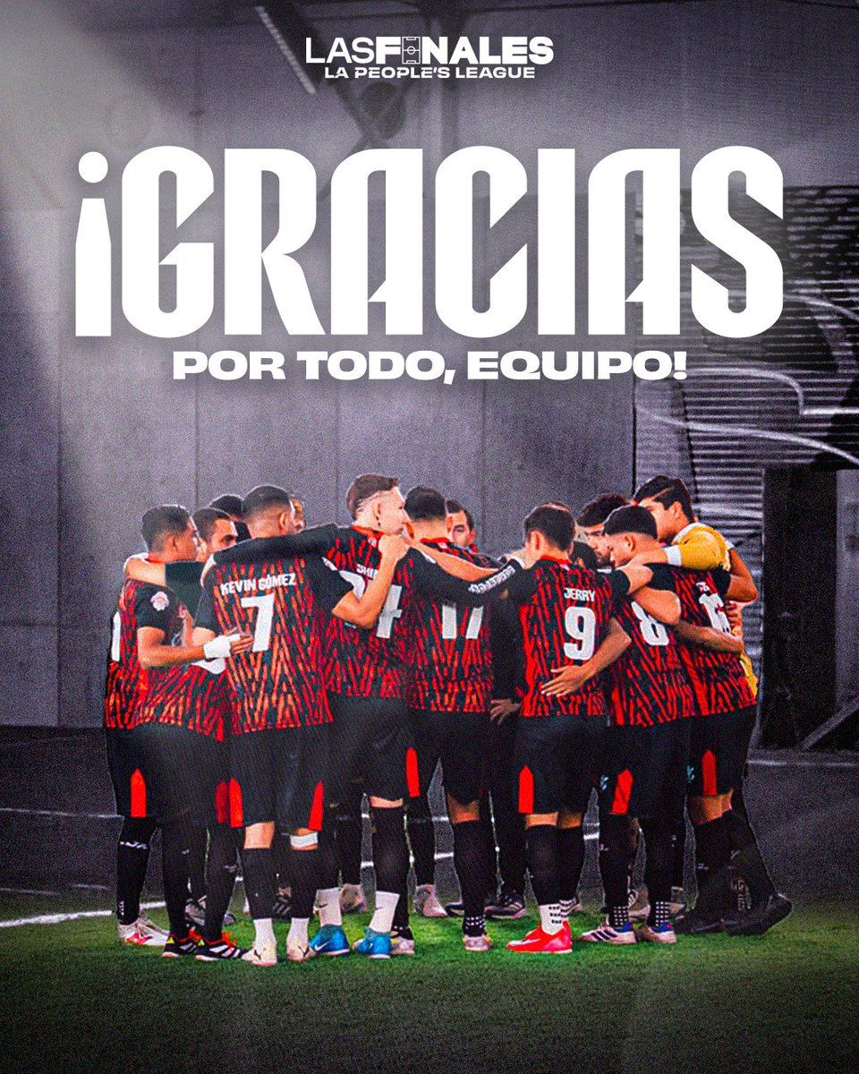 Gracias equipo, por demostrarnos que, a pesar de la adversidad, nunca debemos dejar de luchar. 
Pero sobre todo, gracias por dejar en claro que un GRANDE se puede ir con la frente muy en alto.
Tienen un talento enorme y un corazón que no cabe en el pecho. 

¡Estamos orgullosos!