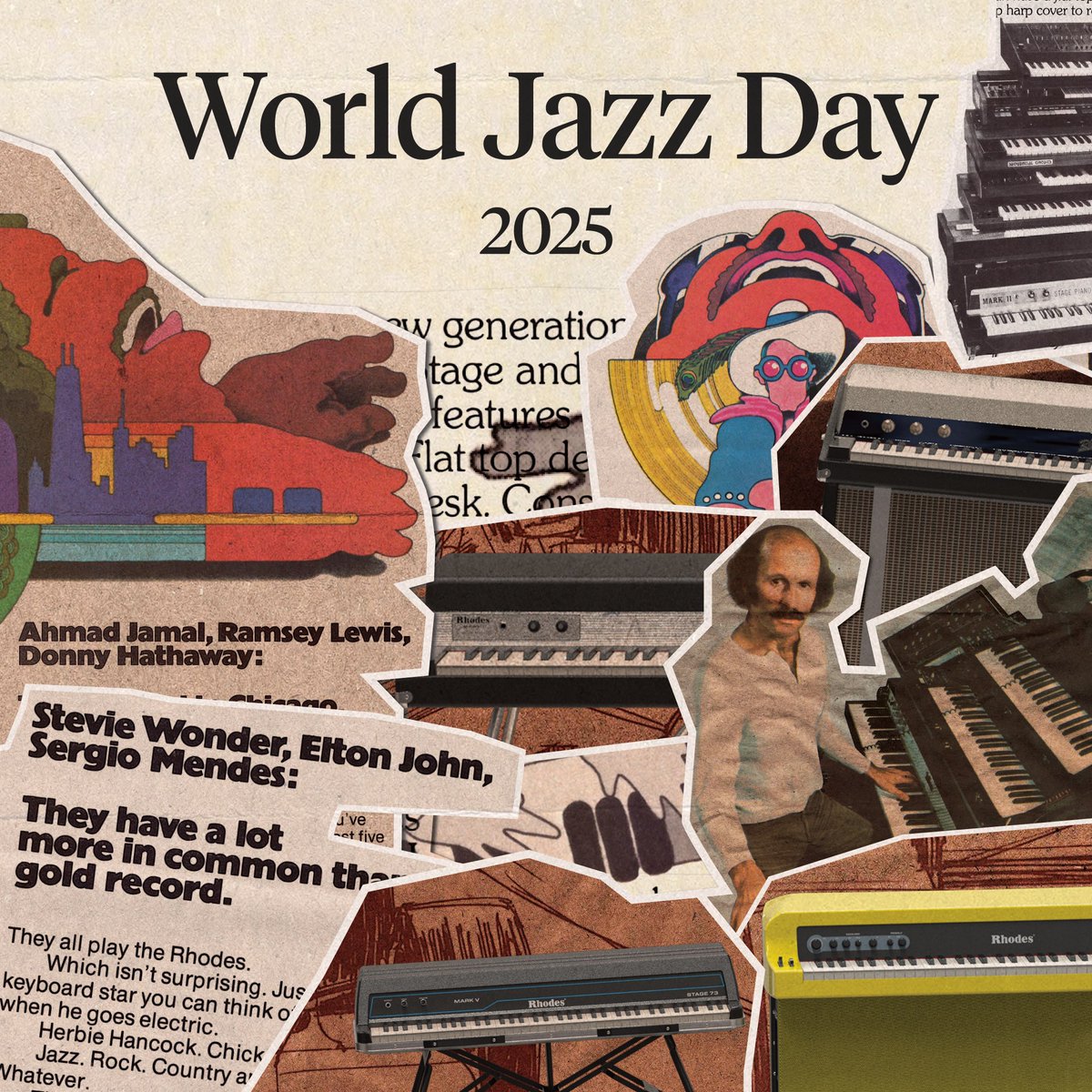 Celebrate World Jazz Day with 50% Off Rhodes Anthology – 24-Hour Flash Sale.

Unlock 50% off the Rhodes Anthology – a curated collection of Rhodes pianos capturing the soul of jazz history.

Use code: JazzDay25 at checkout to claim your discount.

rhodesmusic.com/rhodes-antholo…