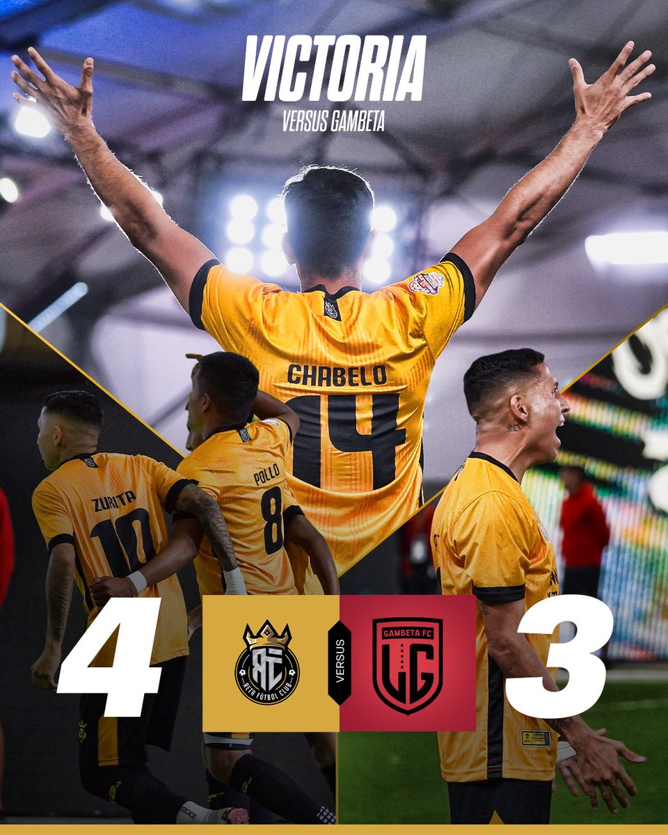 ¡NOS VAMOS A LA FINAL! 🏆

Tuvimos nuestra venganza contra <a href="/SomosGambetaFC/">Somos Gambeta FC</a>.

#ReyesDeLaRETA