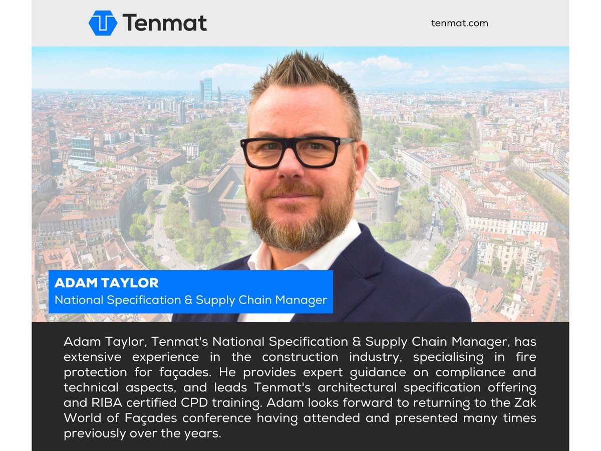 Daniel Bacci and Adam Taylor will be attending the <a href="/zakwof/">Zak World of Façades</a> Milan conference - taking place on June 4th - to forge new connections and share our fire protection for façades expertise with architects and contractors in the region. Be sure to say hello!

#conference #Italy #Milan