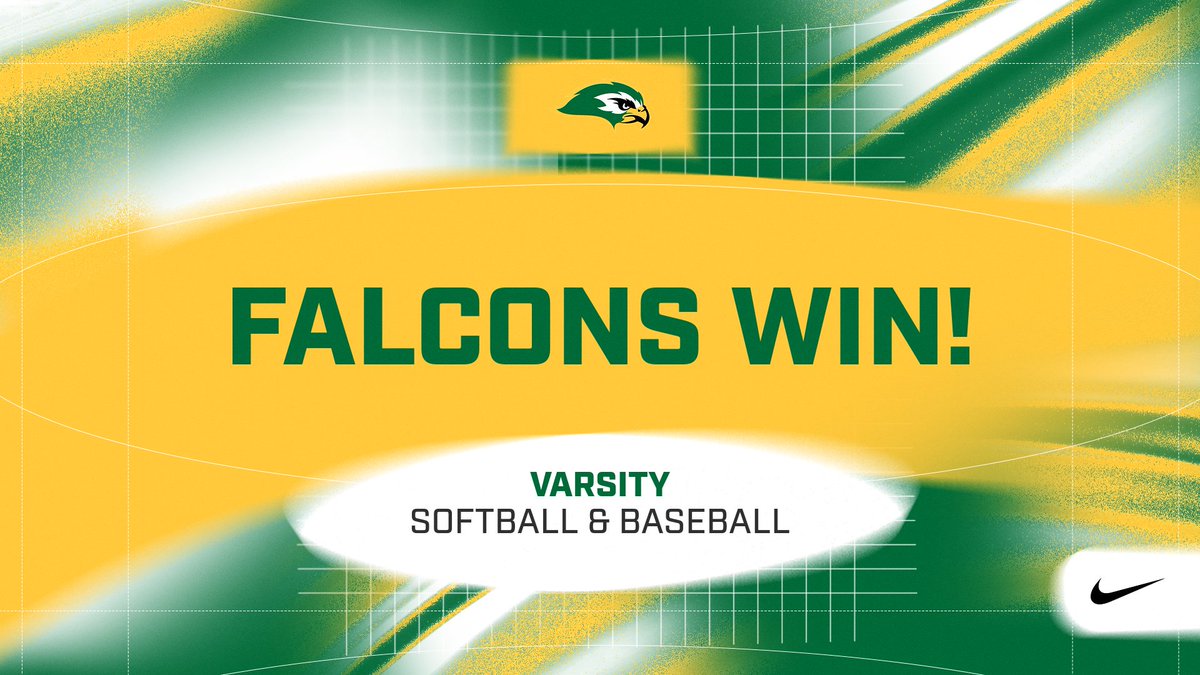 The Ben Lippen Softball and Baseball teams won big tonight!
Softball 6-0 vs. Hammond
Baseball 10-0 vs. Wilson Hall
Way to go, Falcons!