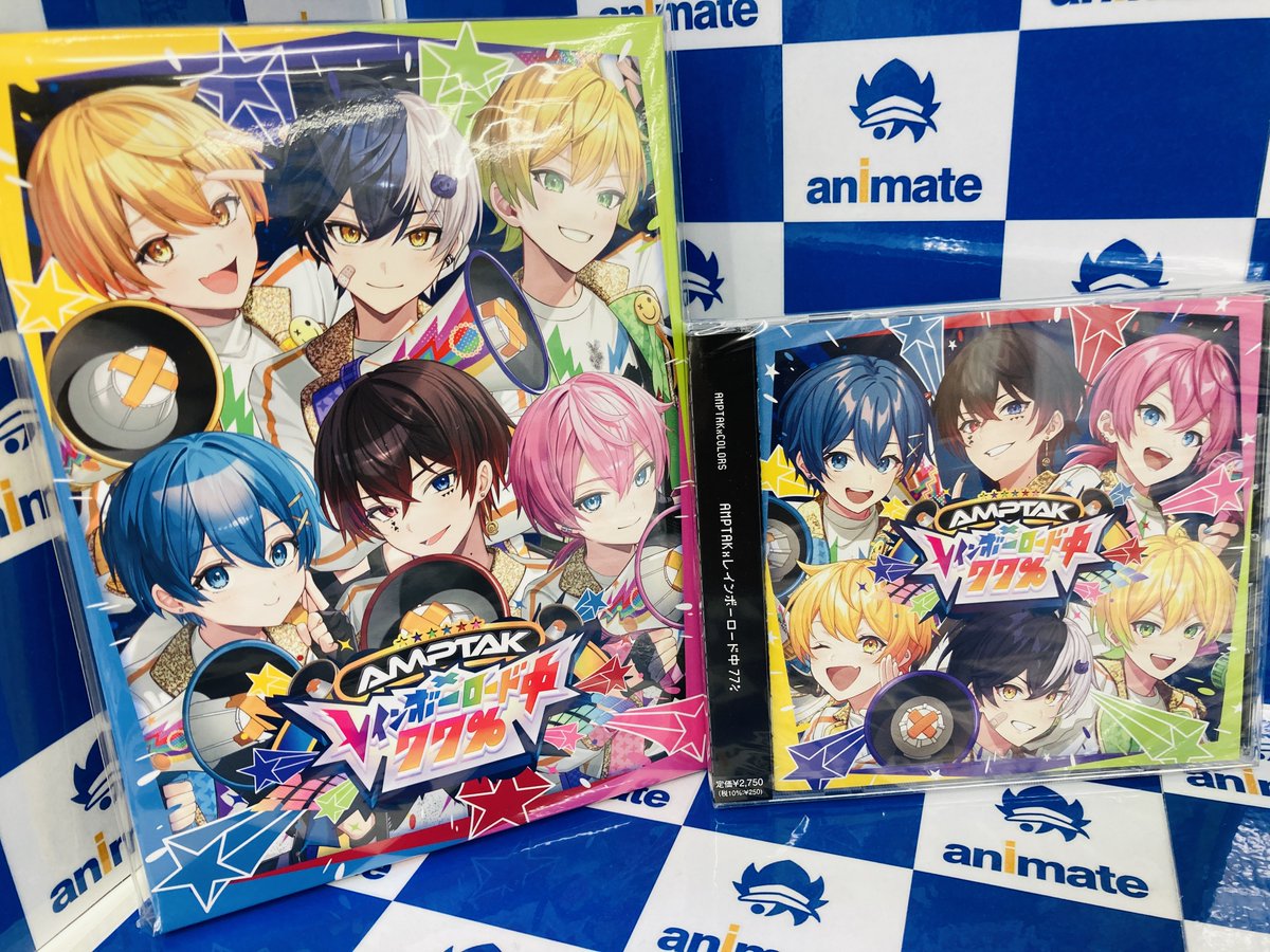 🎶商品情報🌈 『AMPTAKxCOLORS』1stフルアルバム「AMPTAK×レインボー