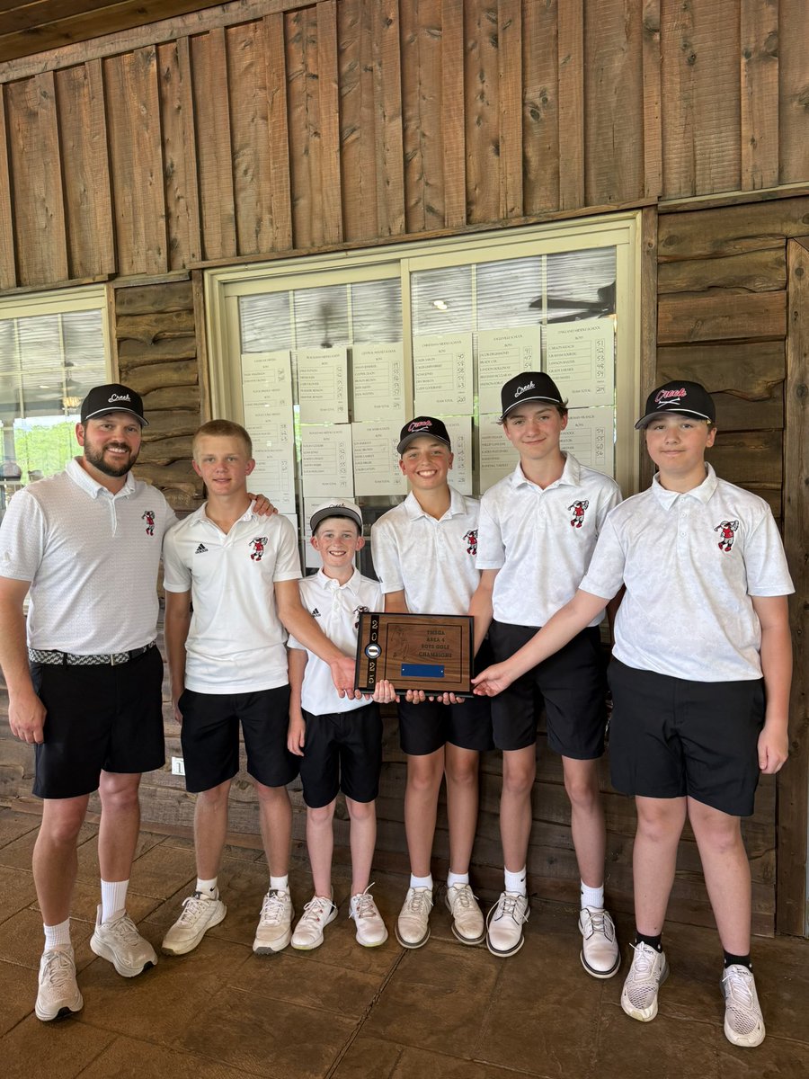 Congratulations to our Golf Team! #champions <a href="/SCMFalcons/">Stewarts Creek MS</a> <a href="/TraverseRead/">Traverse Read</a>