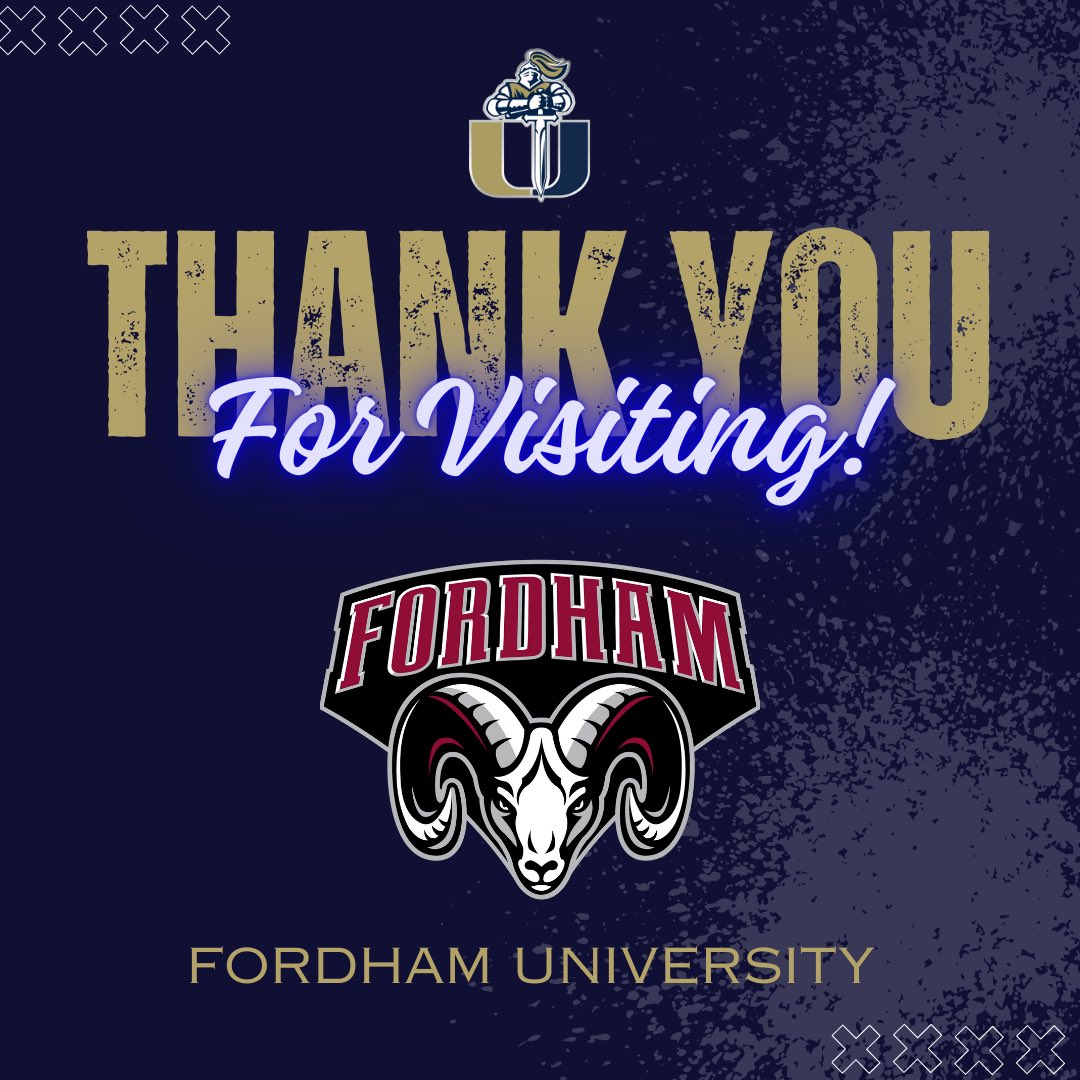 Thank you <a href="/FORDHAMFOOTBALL/">Fordham Football</a> for visiting and connecting with our football players this week!