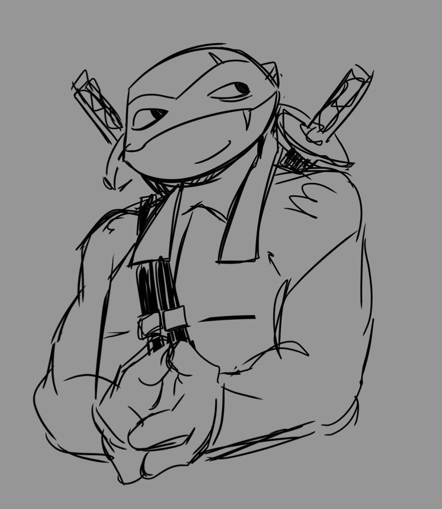 leo oodle,,, i missed drawing her pancaked head