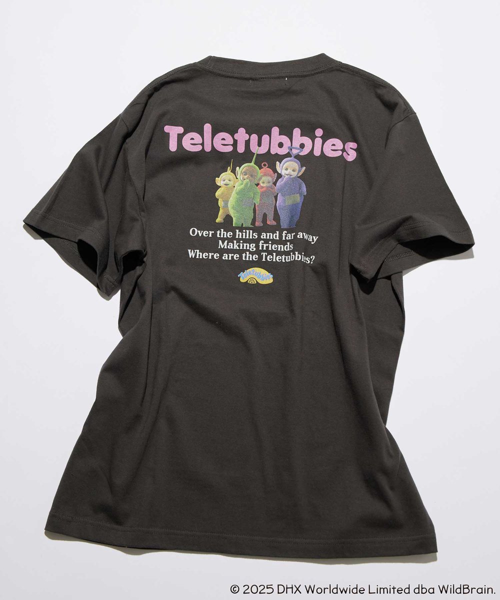 teletubbies_jp's tweet photo. ／ 
エッオー📢 
#新商品 のお知らせ
＼ 

FREAK'S STORE限定でTシャツが登場💜💚💛❤️
テレタビーズの魅力がいっぱいのラインナップ👕

FREAK'S STORE店舗＆ONLINEにて販売中🌈

🔽Daytona Park
https://t.co/wtwMGokTNk

#新商品情報 #テレタビーズ 
#freaksstore #フリークスストア https://t.co/EgVNEAdHSn
