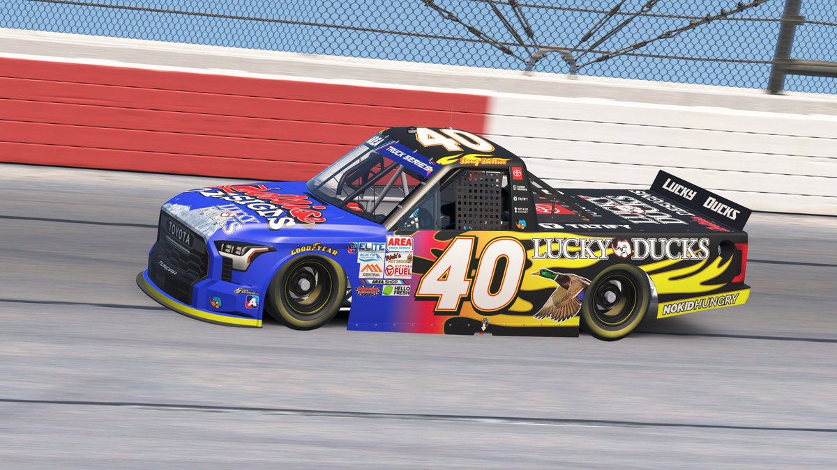 Finally put a race together in the <a href="/AREAiRacing/">AREA iRacing</a> Truck Series with a solid P12 at Darlington tonight. 

Threw it back to Sterling Marlin's Brooks and Dunn Coors Light car from the 2000 Cup season. Onto Chicagoland next week!

#GraphicDesign | #eNASCAR | #iRacing | #Motorsports