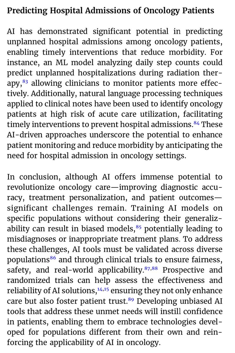 Ryan Nipp, MD, MPH, FASCO (@ryannipp) on Twitter photo Opportunities for Artificial Intelligence in #Oncology: From the Lens of Clinicians and Patients.
ascopubs.org/doi/10.1200/OP…
<a href="/ASCO/">ASCO</a> <a href="/JCO_ASCO/">Journal of Clinical Oncology</a> <a href="/JCOOP_ASCO/">JCO Oncology Practice</a>
#ArtificialIntelligence #CancerResearch #CancerCare #MedTech #DigitalHealth #AI Opportunities for Artificial Intelligence in #Oncology: From the Lens of Clinicians and Patients.
ascopubs.org/doi/10.1200/OP…
<a href="/ASCO/">ASCO</a> <a href="/JCO_ASCO/">Journal of Clinical Oncology</a> <a href="/JCOOP_ASCO/">JCO Oncology Practice</a>
#ArtificialIntelligence #CancerResearch #CancerCare #MedTech #DigitalHealth #AI