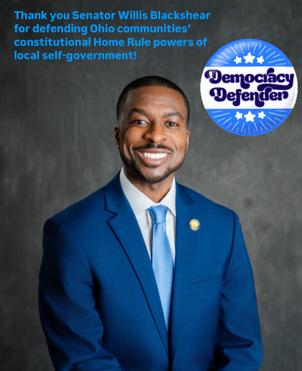 KyleHermanOhio's tweet image. Thank you Senator Willis Blackshear @willisb_jr for being a #DemocracyDefender! I hope more of your colleagues join you tomorrow! rtvo.org/stoptheban