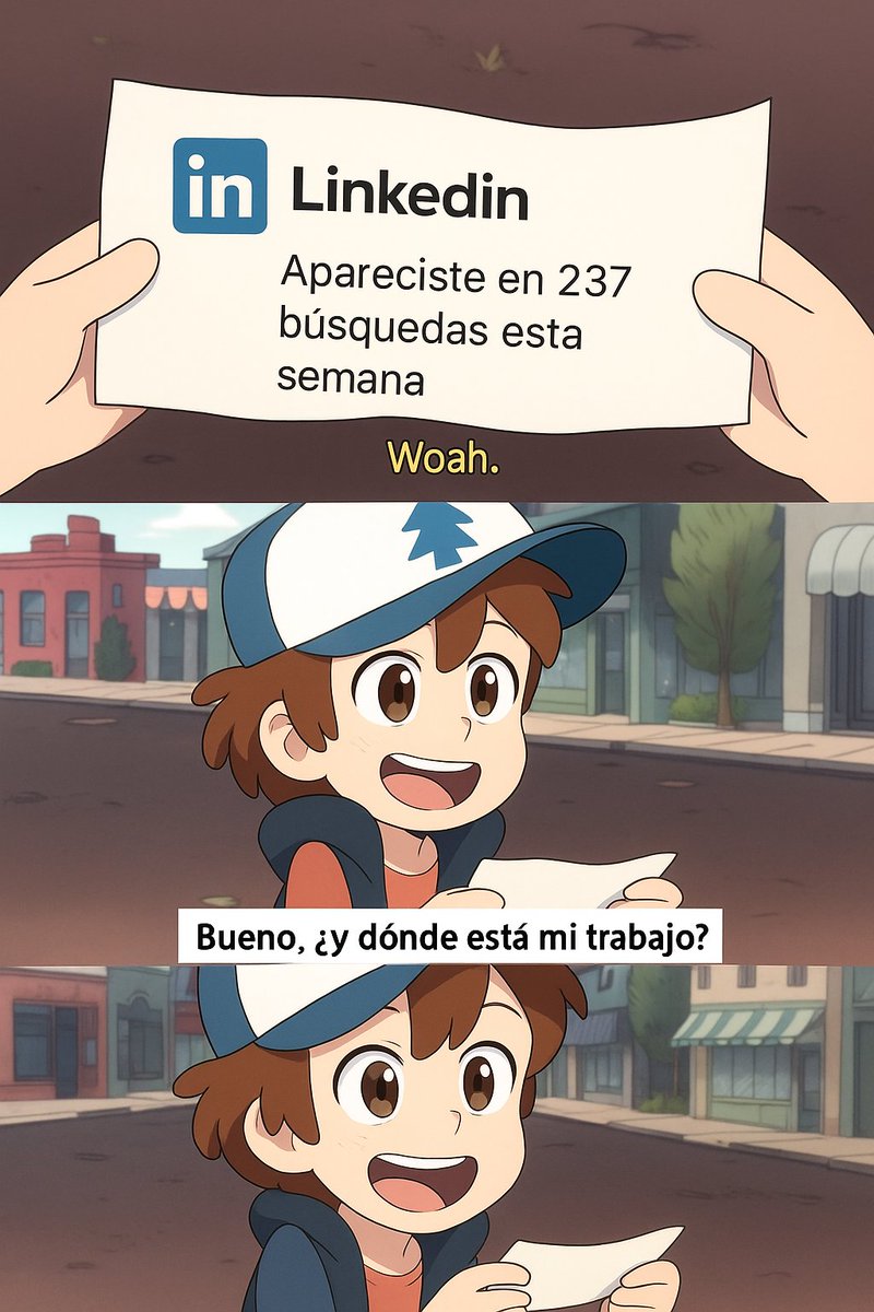 LinkedIn: Apareciste en 237 búsquedas esta semana.
😅😂😅
#programming #developer #coding #dev