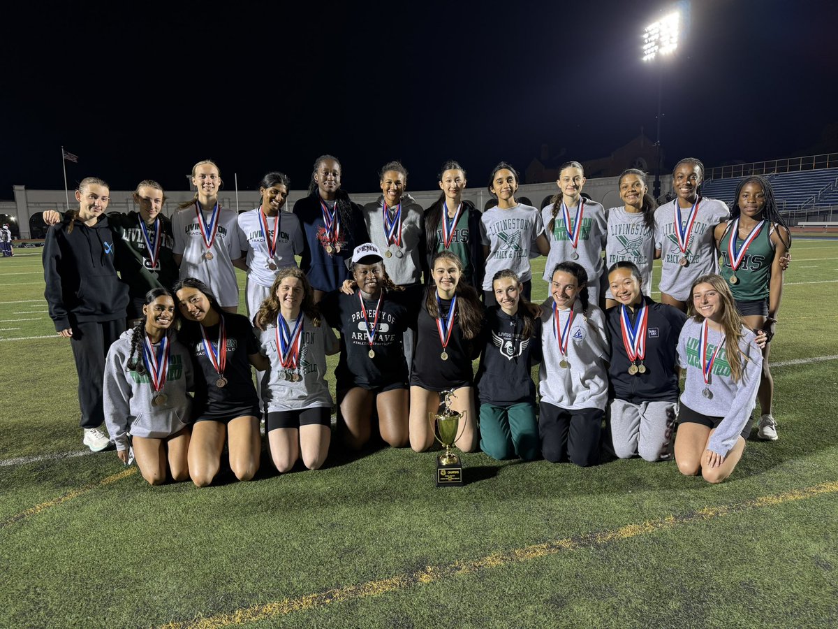 Livingston Track & Field (@lhs_track) on Twitter photo 🏆 GIRLS ARE ESSEX COUNTY RELAY CHAMPIONS! 🏆 <a href="/nancy_petryna/">Nancy Petryna</a> <a href="/njmilesplit/">MileSplit New Jersey</a> <a href="/LivLancers07039/">Lancer Sports</a> <a href="/LivSchools/">Livingston Schools</a> 🏆 GIRLS ARE ESSEX COUNTY RELAY CHAMPIONS! 🏆 <a href="/nancy_petryna/">Nancy Petryna</a> <a href="/njmilesplit/">MileSplit New Jersey</a> <a href="/LivLancers07039/">Lancer Sports</a> <a href="/LivSchools/">Livingston Schools</a>