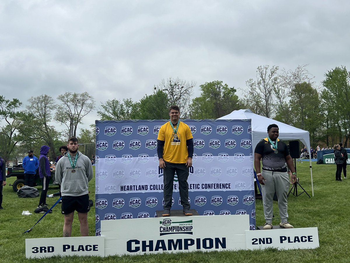 At our conference Championship we had 21 total athletes compete.

We had 17 PRs, 8 new Top 5 All-Time Marks, 3 School Records, 5 All-Conference honors, and 2 athletes who were Conference Champions in their event.

#MountUp