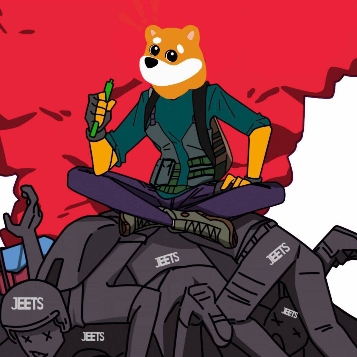 Daddy is at 2 billion market cap. We will reach 1% of Daddy’s minimum market cap (believe)