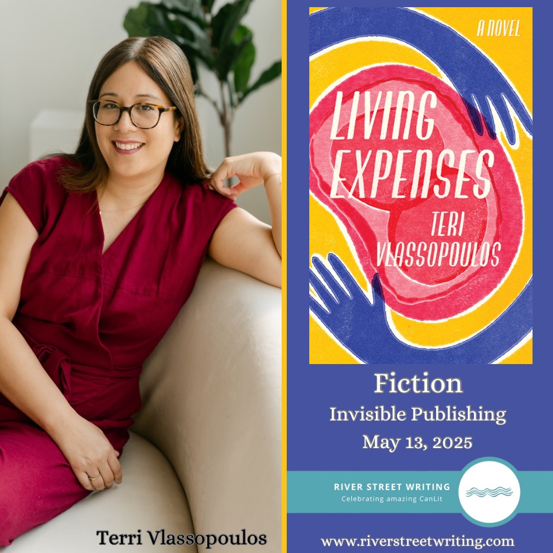 Teri Vlassopoulos is the author of Living Expenses (Invisible Publishing, 2025), Escape Plans (Invisible Publishing, 2015) and Bats or Swallows (Invisible Publishing, 2010).  Excited about the release of her new novel! terivlassopoulos.com #asiancanadian