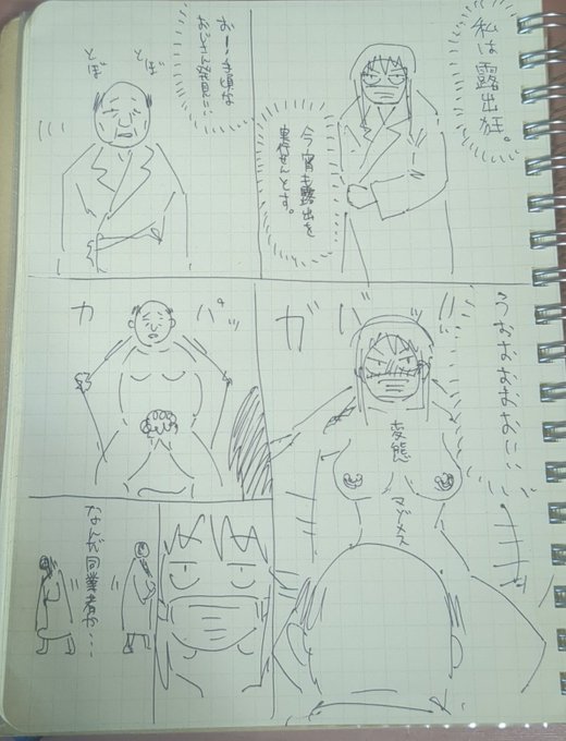 昨日某所で10分ぐらいで描いたクソ漫画です。 