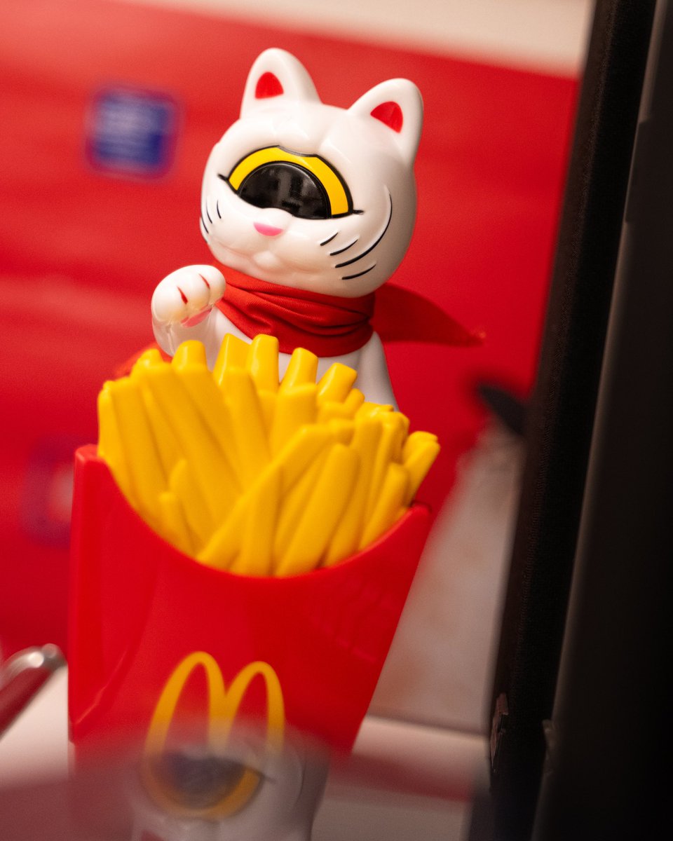 laai_gor's tweet image. サクサクの中に人生のヒントあるかもね…🍟

#catstream #realxhead #真頭玩具 #RHND #リアルヘッド
