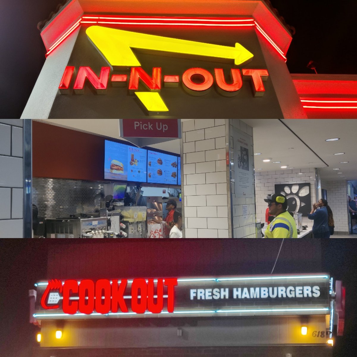 Folks, I finally did it. In a span of 24 hours I went to the Holy Trinity of Christian fast food.