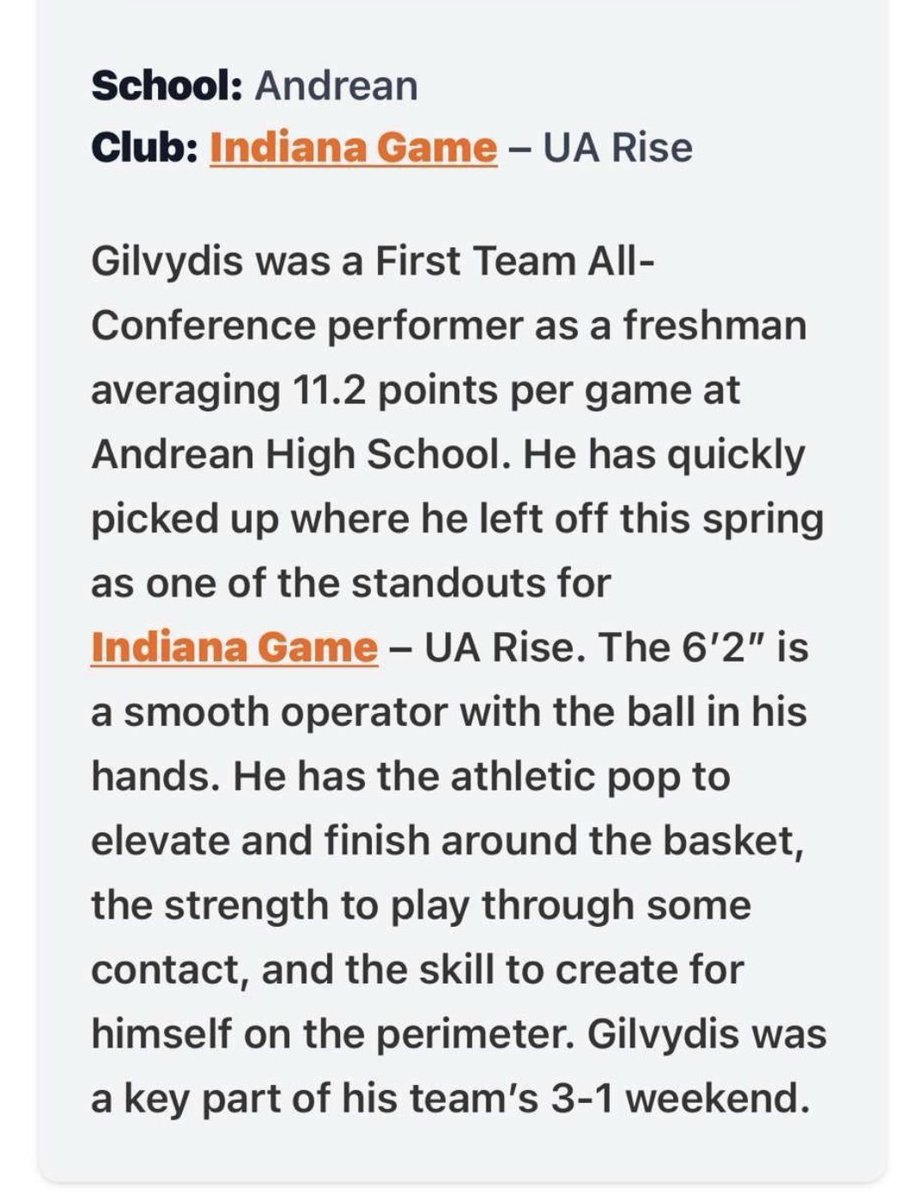 Paul Gilvydis Sr (@pgilv_sr) on Twitter photo <a href="/BRamseyKSR/">Brandon Ramsey</a>, appreciate the recognition and write up for <a href="/ColeGilvydis1/">Cole Gilvydis</a>…
<a href="/jack_cundiff/">Jack Cundiff</a> <a href="/Indianagamehoop/">Indiana Game</a> <a href="/BankHoops/">Bank Hoops</a> <a href="/ZT17Hoops/">Zak Tyler</a> <a href="/NwiRegionHoops/">NWI REGION HOOPS BLOG</a> <a href="/andrean59ers/">Andrean 59ers</a> <a href="/IamColinFlowers/">Col Flowers</a> <a href="/PrepHoops/">Prep Hoops 🏀</a> <a href="/BRamseyKSR/">Brandon Ramsey</a>, appreciate the recognition and write up for <a href="/ColeGilvydis1/">Cole Gilvydis</a>…
<a href="/jack_cundiff/">Jack Cundiff</a> <a href="/Indianagamehoop/">Indiana Game</a> <a href="/BankHoops/">Bank Hoops</a> <a href="/ZT17Hoops/">Zak Tyler</a> <a href="/NwiRegionHoops/">NWI REGION HOOPS BLOG</a> <a href="/andrean59ers/">Andrean 59ers</a> <a href="/IamColinFlowers/">Col Flowers</a> <a href="/PrepHoops/">Prep Hoops 🏀</a>