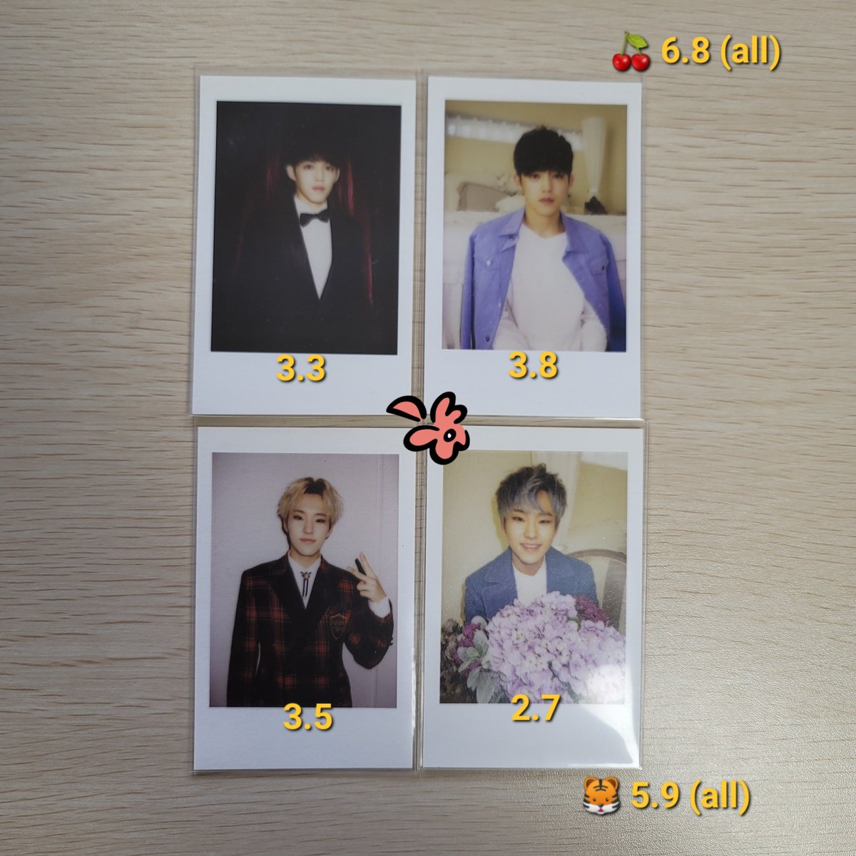 kpop_shopia's tweet photo. wts // want to sell

2016 샤다콘 Shining Diamond A SET
2016 보이즈위시 Boys wish 앙콘 앵콜콘 D SET
짭폴 짭폴라로이드 양도

일괄 우대

세븐틴 SEVENTEEN SVT 에스쿱스 SCOUPS 최승철 호시 HOSHI 권순영 포카 포토카드 PHOTOCARD Like seventeen Encore Concert https://t.co/ELJcgHWbap