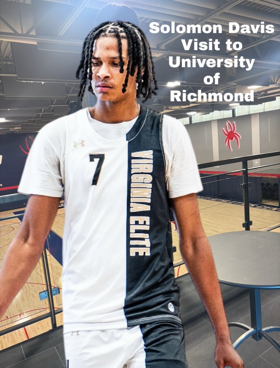 Virginia Elite - UA Next (@vaelite) on Twitter photo 6-Foot-11 C Solomon Davis was on campus visiting University of Richmond (A-10) <a href="/SpiderMBB/">Richmond Basketball</a> #vaelite #uanext 6-Foot-11 C Solomon Davis was on campus visiting University of Richmond (A-10) <a href="/SpiderMBB/">Richmond Basketball</a> #vaelite #uanext