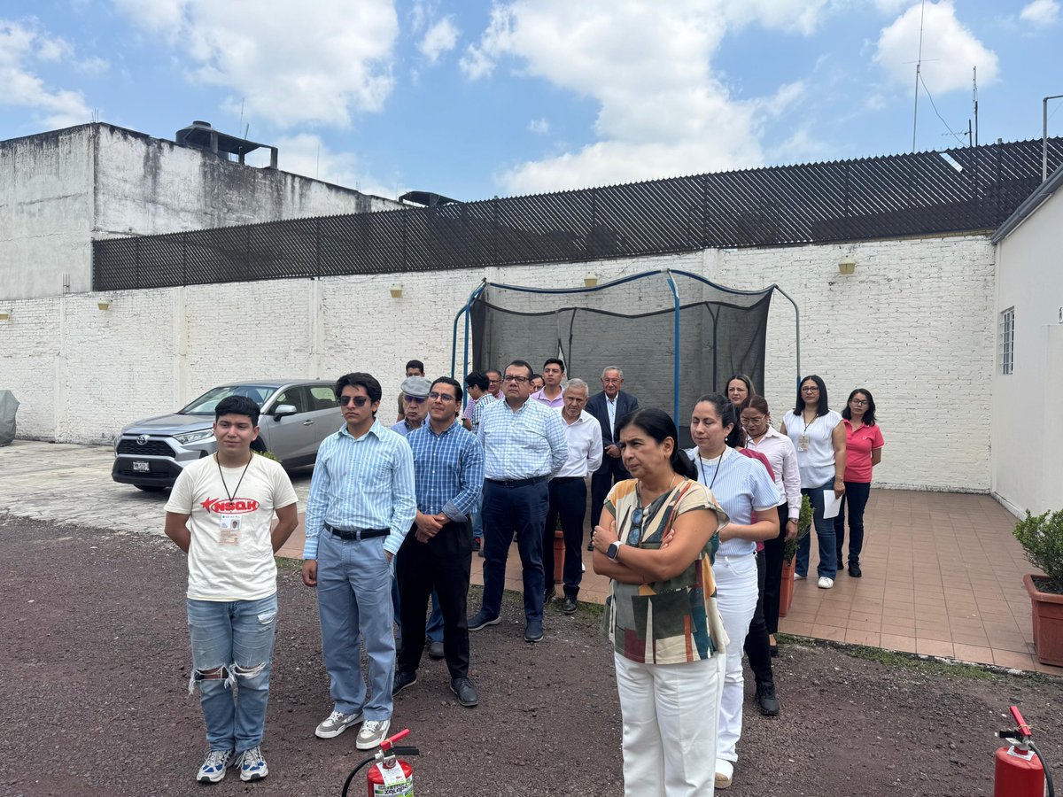 AEEV presente en el #SimulacroNacional2025. Evaluamos protocolos y reforzamos la prevención por la seguridad de nuestro personal. ¡Prevenir salva vidas! #ProtecciónCivil #Xalapa #Veracruz