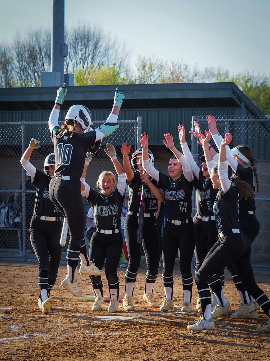 BIG win over Watertown tonight. 
💣#2.   <a href="/rocketMNsoftbal/">Rockford Softball</a> <a href="/PrepSoftball/">Prep Softball 🥎</a>