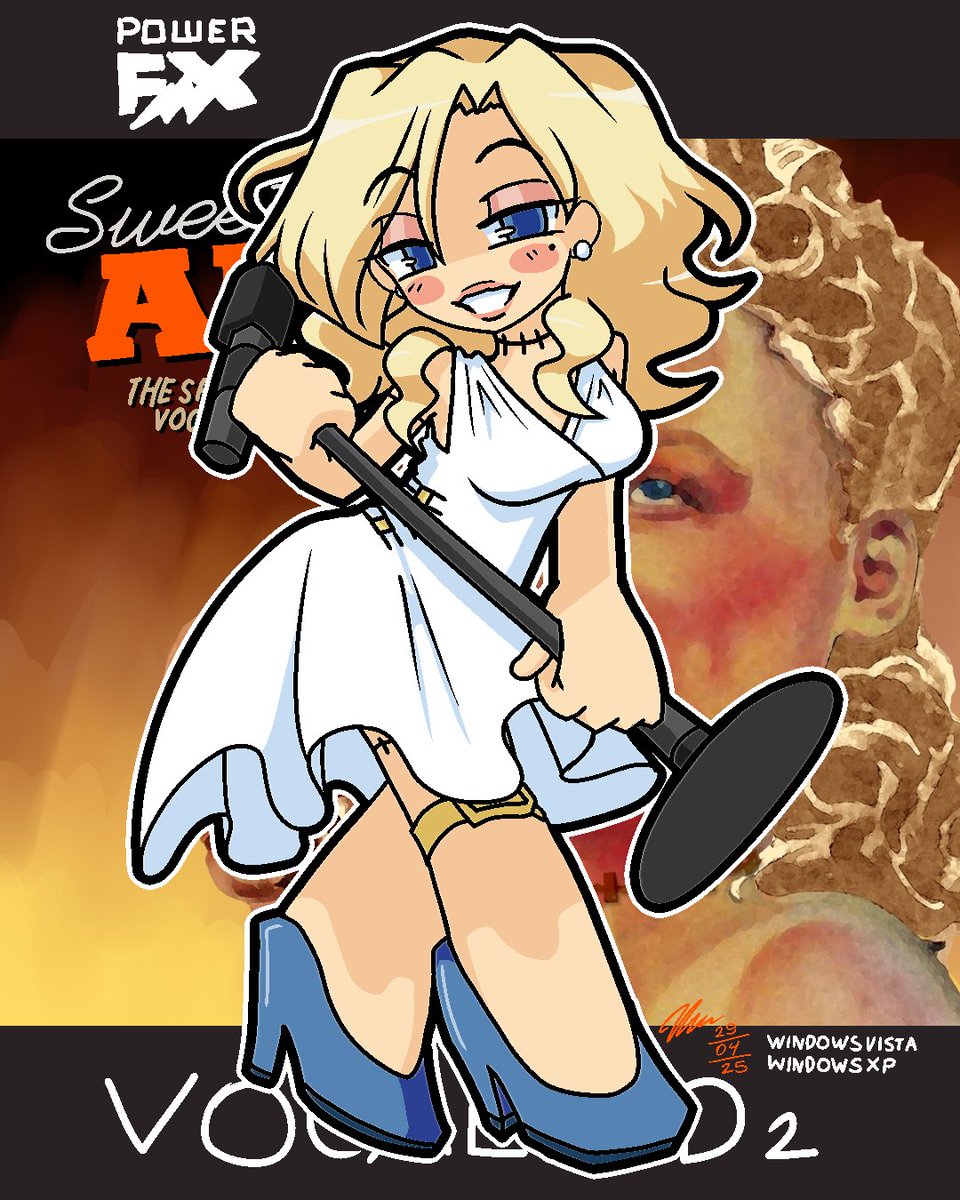 lazarus_cross's tweet photo. draw every vocaloid part 26: sweet ann!! i mushed a hodgepodge of fan interpretations for this one, mainly from the one by accela on Piapro!
#VOCALOID #SweetAnn https://t.co/peLr6Aih1j