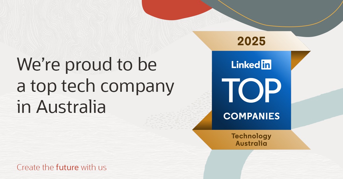 🇦🇺 Thank you <a href="/LinkedIn/">LinkedIn</a> for listing us yet again as one of Australia’s top 10 tech companies for career growth! 

Learn how you can grow your career with us social.ora.cl/60112tEK5
#LifeAtOracle