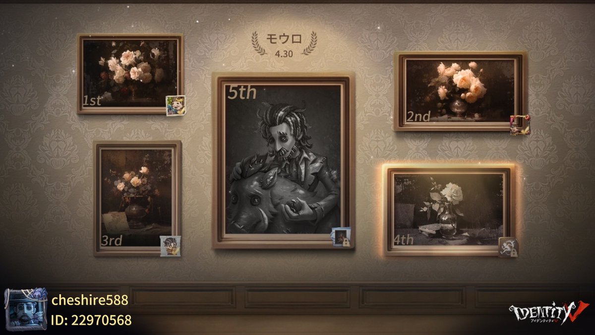 3x3zzZ's tweet photo. 私と一緒に「identityV」で遊ぼう！ https://t.co/bTJZItbrNW