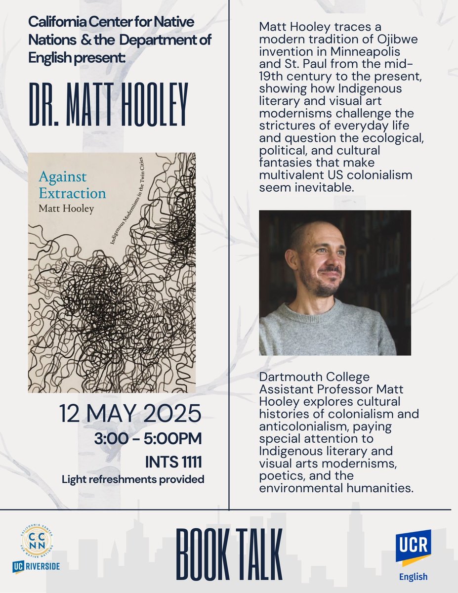 Coming up at UCR, May 12!