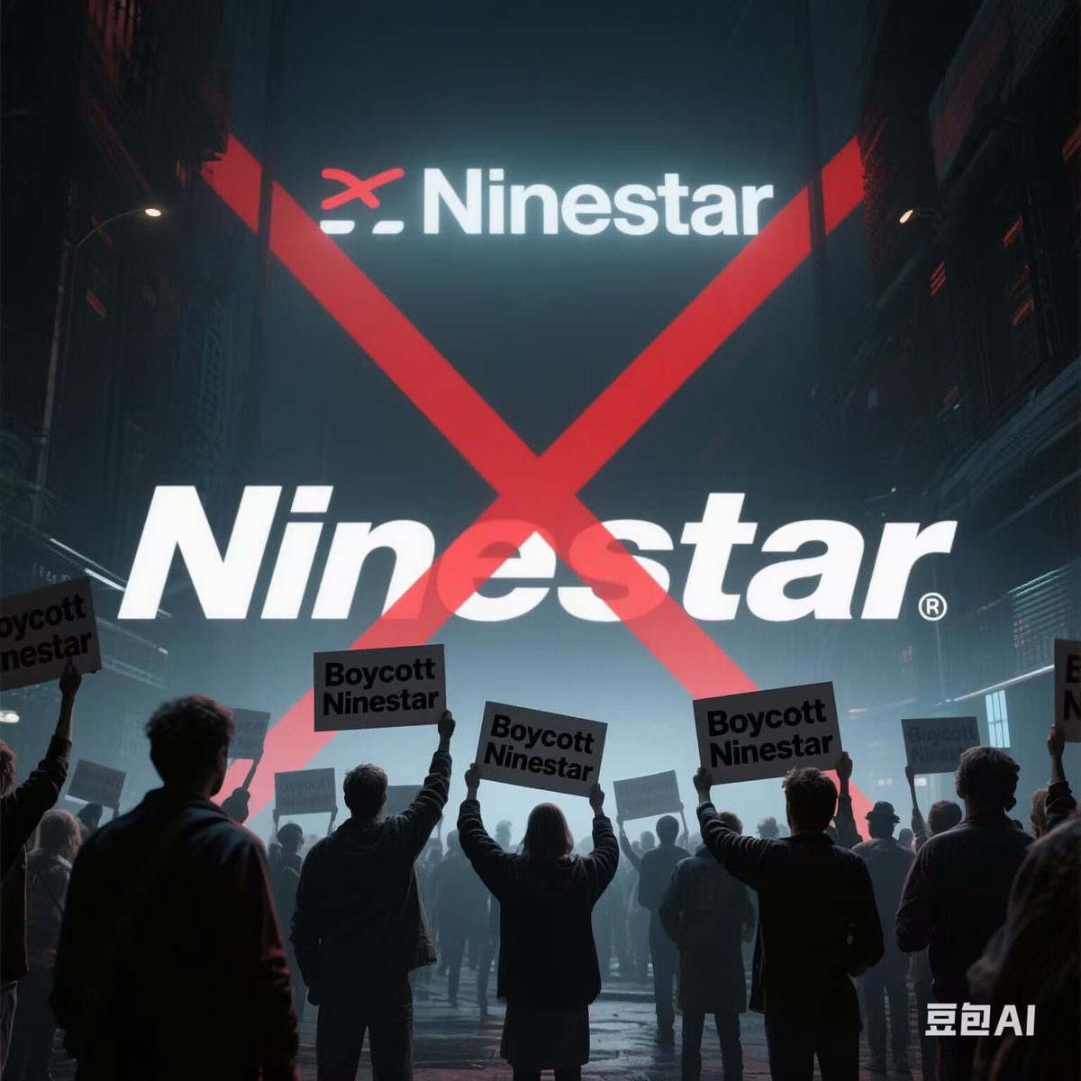 0STAR, your futile resistance is meaningless. We'll continue boycotting with determination.

NINESTAR NO REMORSE
#StandAgainstNinestar