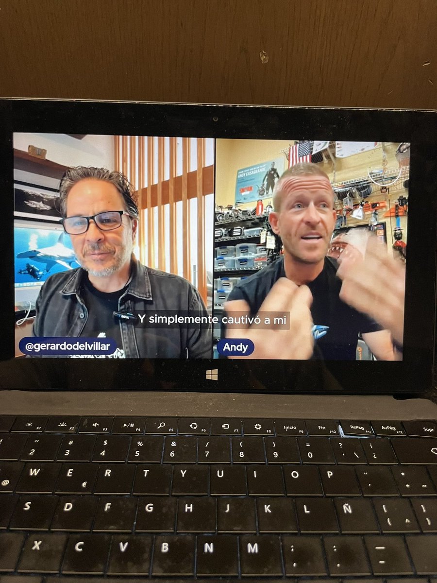 Coco Coindreau S. 🇲🇽🇫🇷🇨🇦🇺🇦🇮🇱 (@coco_coindreau) on Twitter photo Just met <a href="/ABC4EXPLORE/">Andy Casagrande 🔥🦈🔥</a> at a webinar & I'm stoked! Growing up on Shark Week & Nat Geo, he's been a huge inspiration for me in shark conservation. Still on a fin-tastic high! Thank you <a href="/gerdelvillar/">Gerardo del Villar Cervantes</a> for having me Just met <a href="/ABC4EXPLORE/">Andy Casagrande 🔥🦈🔥</a> at a webinar & I'm stoked! Growing up on Shark Week & Nat Geo, he's been a huge inspiration for me in shark conservation. Still on a fin-tastic high! Thank you <a href="/gerdelvillar/">Gerardo del Villar Cervantes</a> for having me