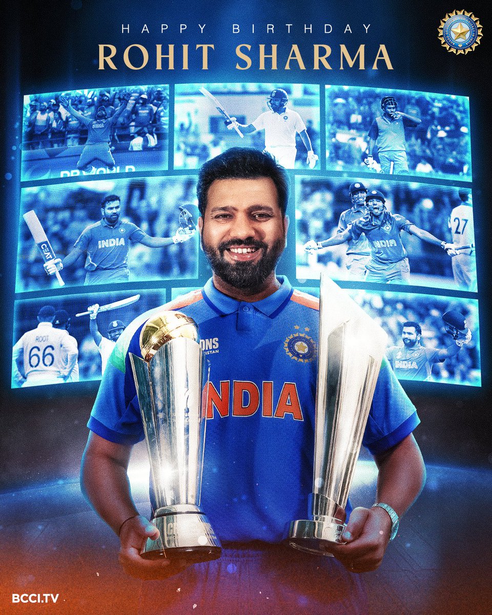 BCCI POSTER FOR ROHIT SHARMA. 🐐