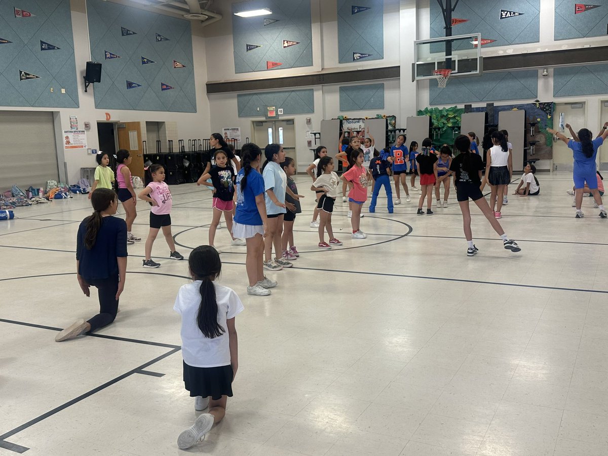 Excited for the next season of competition cheer and grateful to our current fifth grade members who came out to our tryout clinic to support the next generation! #TeamSISD #RattlersAllIn