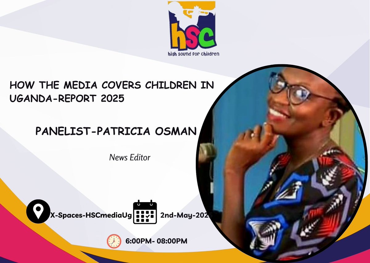 HSC (@hscmediaug) on Twitter photo How do stories that violate safeguarding standards pass the editorial sieve? <a href="/OsmanPatricia/">Patricia Osman</a> will be speaking at the space discussion this Friday about the role editors play in protecting children. #safeguarding #ChildProtection How do stories that violate safeguarding standards pass the editorial sieve? <a href="/OsmanPatricia/">Patricia Osman</a> will be speaking at the space discussion this Friday about the role editors play in protecting children. #safeguarding #ChildProtection