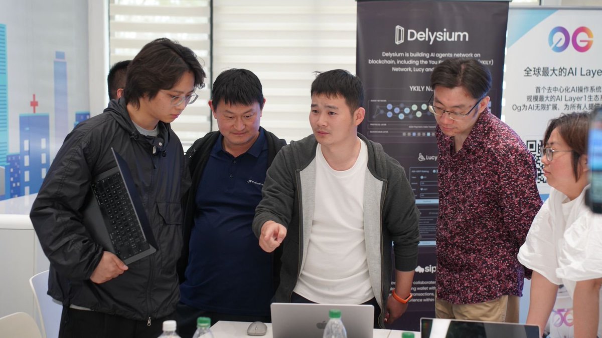 OpenBuild (@openbuildxyz) on Twitter photo 🎉AI³ Growth Journey Shanghai Mini-Hackathon concluded successfully!
During the day-long hackathon, collaborative
discussions sparked numerous innovative ideas that were put into practice.💻
👏Big thanks to our sponsors: <a href="/0G_labs/">0G Labs (Ø,G) - AI L1</a>,<a href="/GoKiteAI/">KITE AI</a>,
<a href="/campnetworkxyz/">Camp Network ⛺️</a>, 🎉AI³ Growth Journey Shanghai Mini-Hackathon concluded successfully!
During the day-long hackathon, collaborative
discussions sparked numerous innovative ideas that were put into practice.💻
👏Big thanks to our sponsors: <a href="/0G_labs/">0G Labs (Ø,G) - AI L1</a>,<a href="/GoKiteAI/">KITE AI</a>,
<a href="/campnetworkxyz/">Camp Network ⛺️</a>,