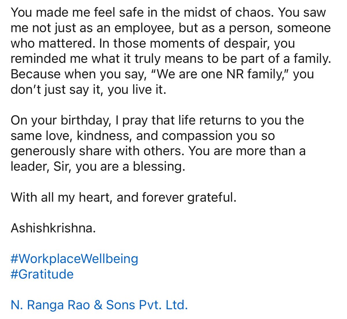 Dear <a href="/arjunranga/">Arjun Ranga</a> Sir !