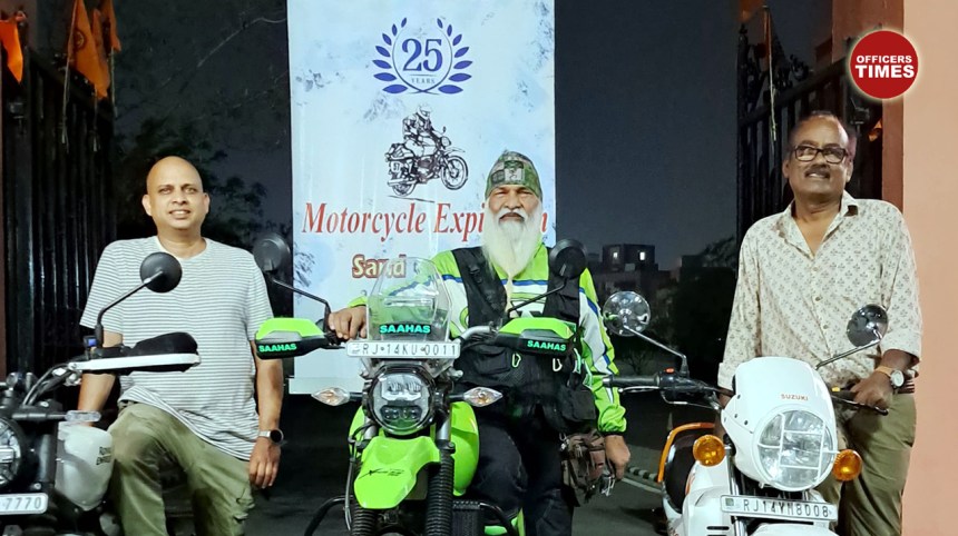 OfficersTimes's tweet photo. SAAHAS मोटरसाइकिल अभियान के 25 वर्ष पूरे

https://t.co/WIvTUTFAdG

#saahas #officerstimes https://t.co/y3urXl2zhR