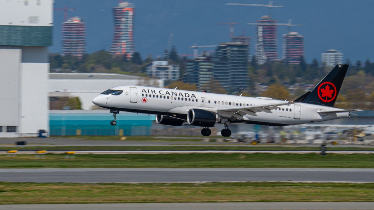 Some Airbus aircraft from a little bit of planespotting