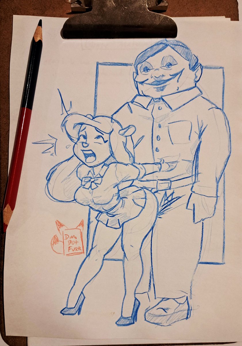 (V.0.2) Traditional #sketch 👠 #MinervaMink mashup #DanDaDan .. #furryfandom #furryartworks 👌(they’re supposed to be dancing ) 😏😏🤔😅👌
.
.

If you want to support my art, you can do it here:  paypal.com/paypalme/DimiD…