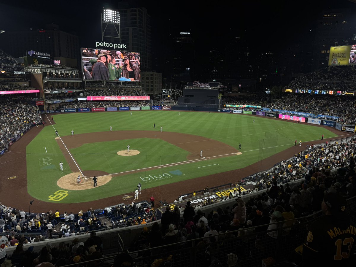 It’s a Tuesday night in April. 

Tonight’s attendance at Petco Park: 47,345. 

2nd largest crowd in Petco Park history, and the 15th sellout of the 2025 season.