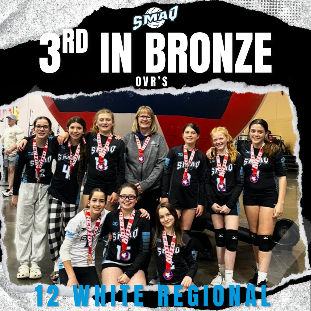 Congratulations to 12 White Regional for representing at OVRs &amp; finishing 3rd in Bronze!🔥  Way to finish strong!💪🏼