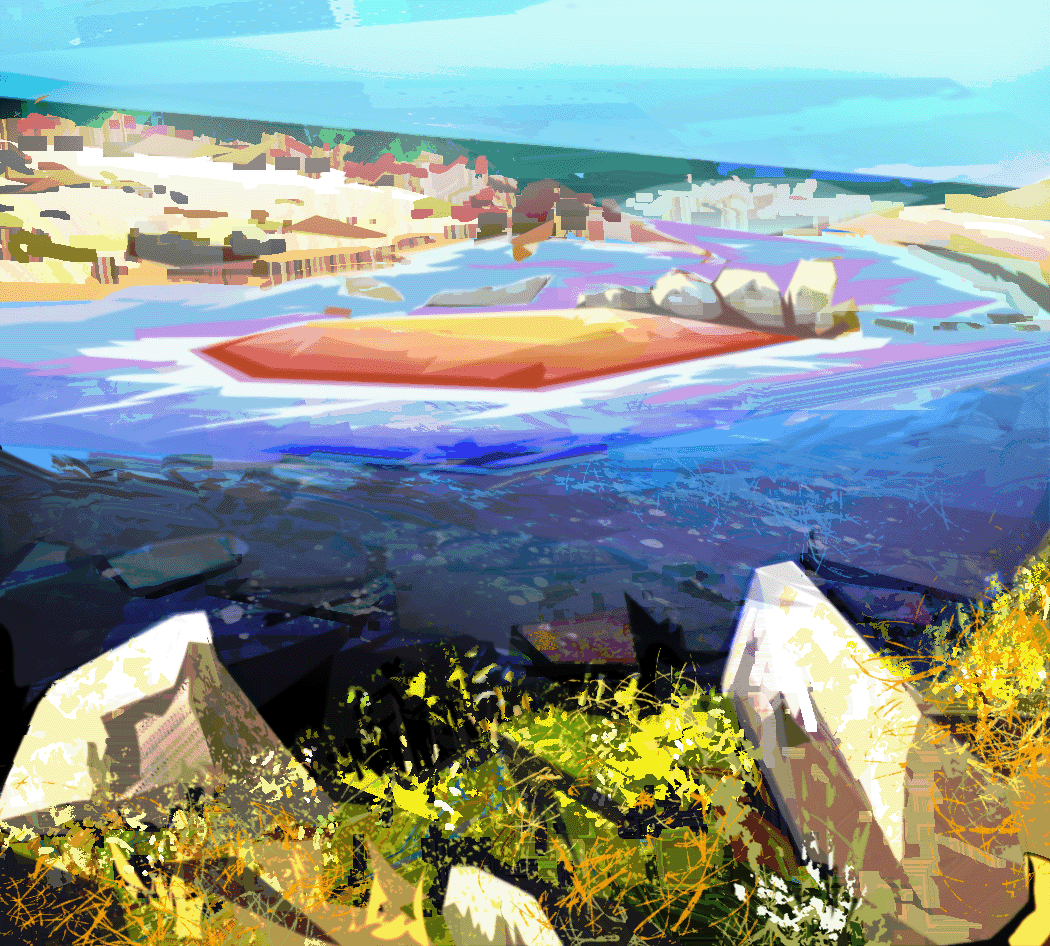 #pleinairpril2025 29

I guess I'm just drawing beaches

#pleinairpril #pleinairpainting #digitalart #dailypaint #dailysketch #digitalart #graphicart #ArtistsOnTwitter