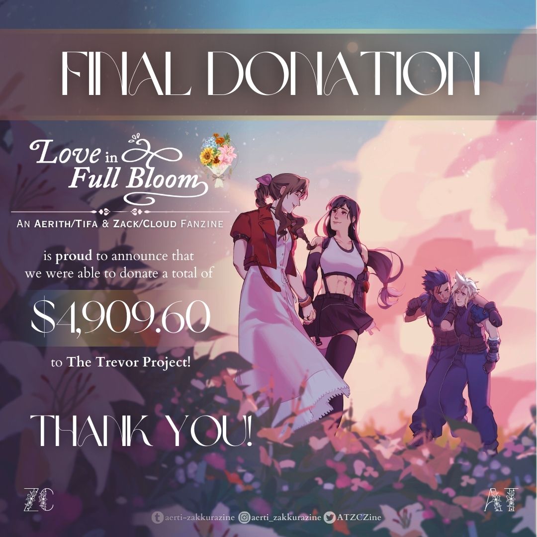 Love in Full Bloom: An AerTi & Zakkura Zine💐 tweet media