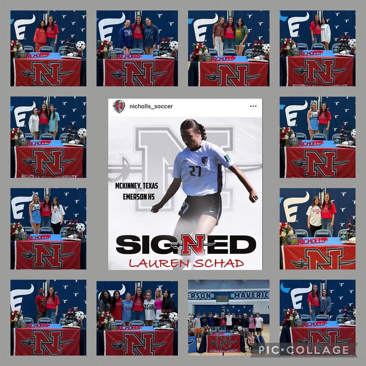 Huge congrats to our amazing <a href="/lauren_schad/">Lauren Schad</a> on her official signing with Nicholls! They are sure getting a great one!!